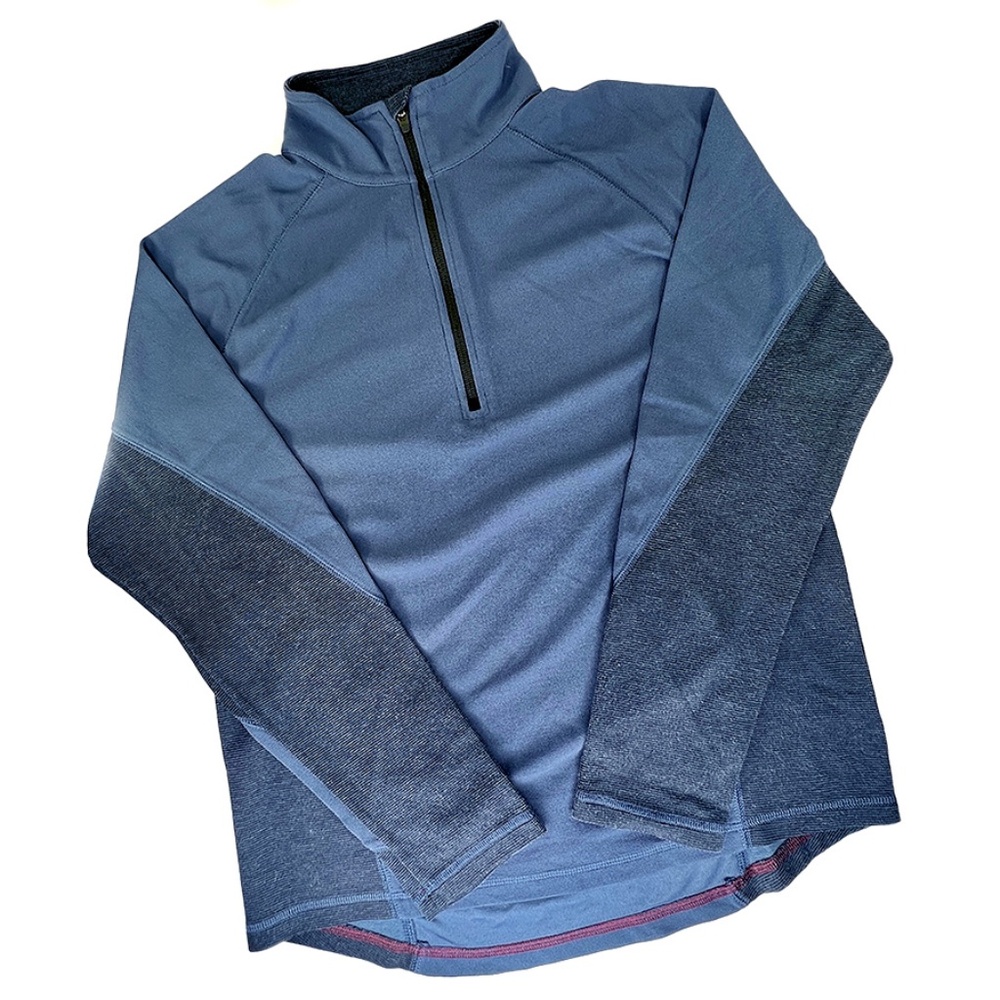 Gap Blue Half-Zip Athletic Pullover - image 2